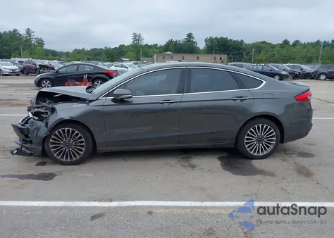 2018 Ford Fusion Titanium из США, поврежденный, VIN 3FA6P0D92JR168969